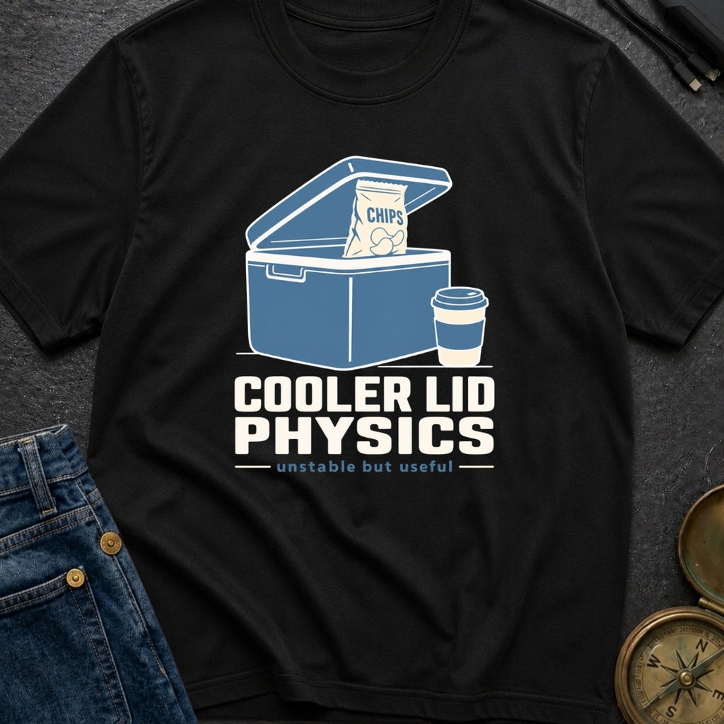 Cooler Lid Physics - T-Shirt