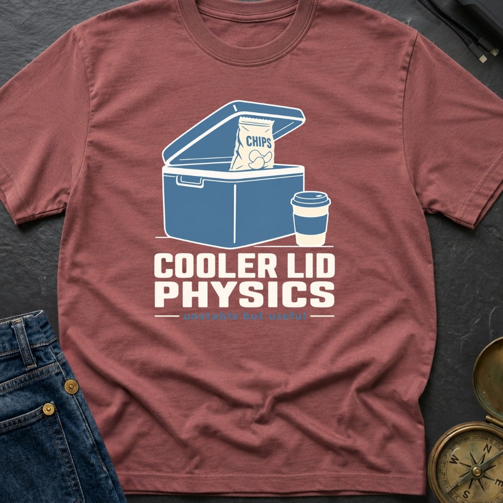 Cooler Lid Physics - T-Shirt