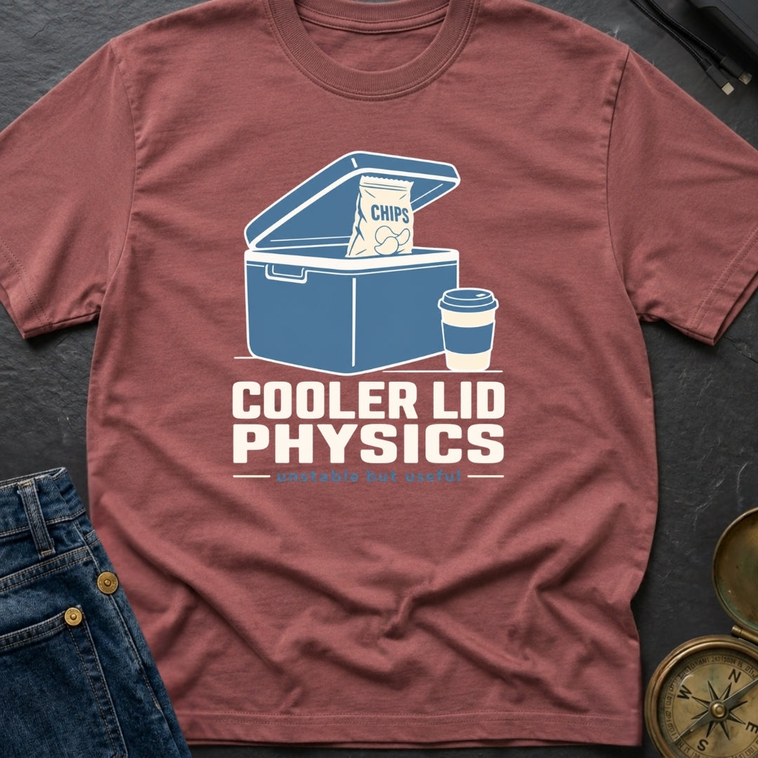 Cooler Lid Physics - T-Shirt