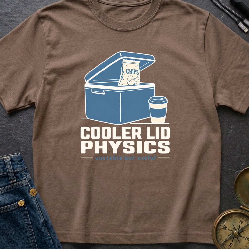 Cooler Lid Physics - T-Shirt