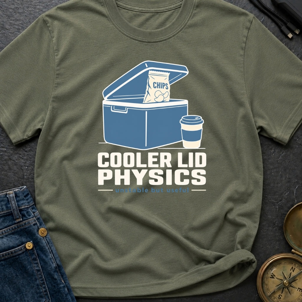 Cooler Lid Physics - T-Shirt