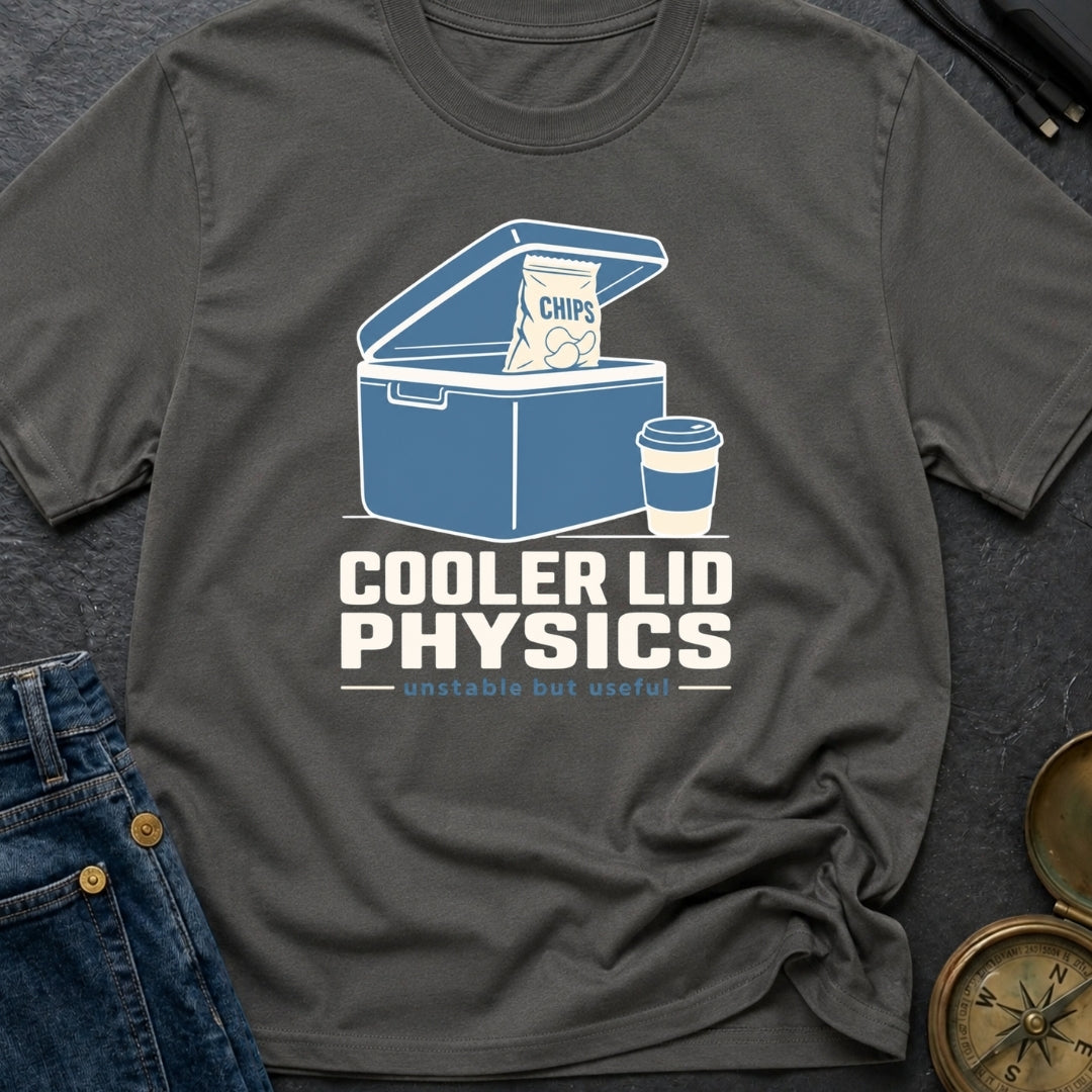 Cooler Lid Physics - T-Shirt