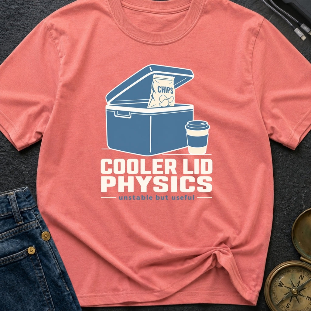 Cooler Lid Physics - T-Shirt