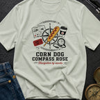 Corn Dog Compass Rose - T-Shirt