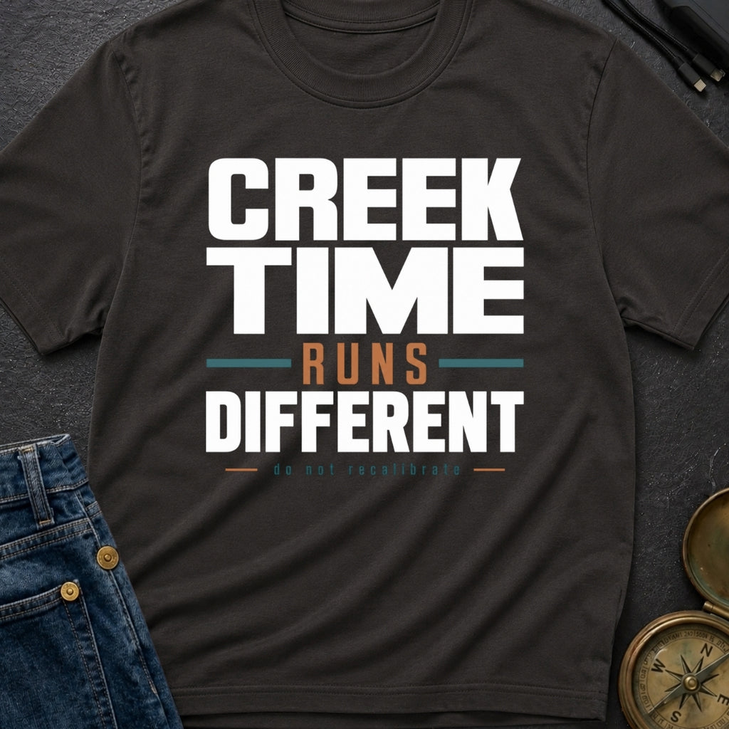 Creek Time Runs Different - T-Shirt