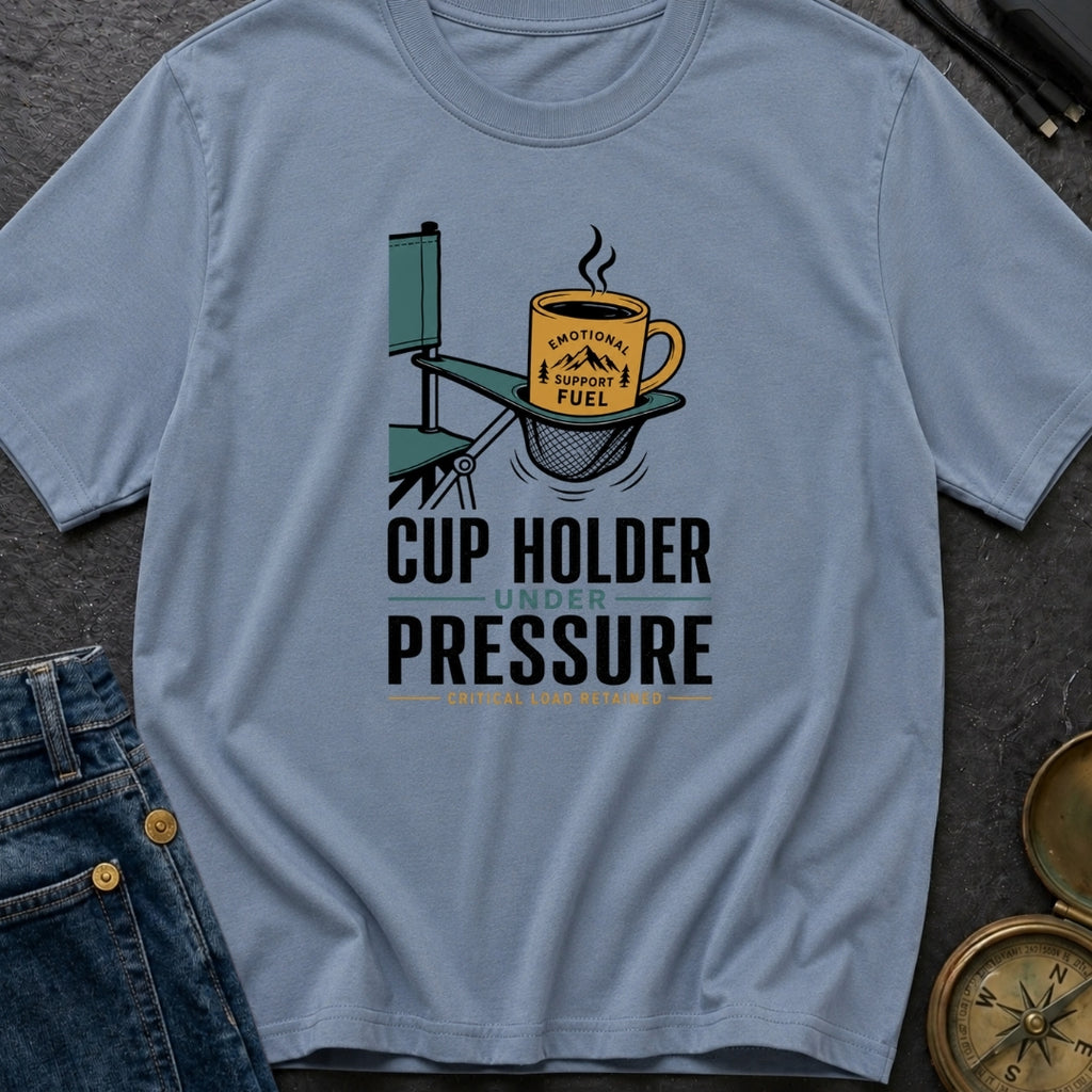 Cup Holder Under Pressure - T-Shirt