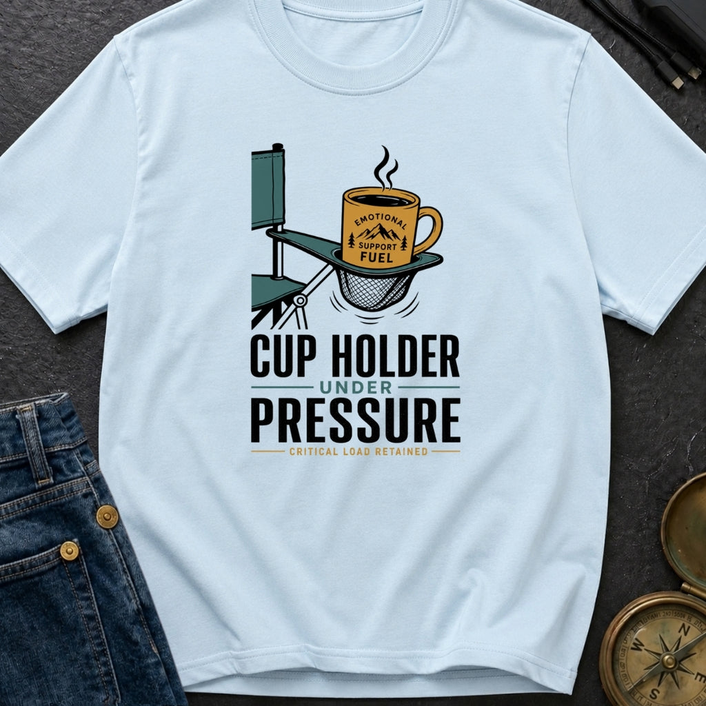 Cup Holder Under Pressure - T-Shirt
