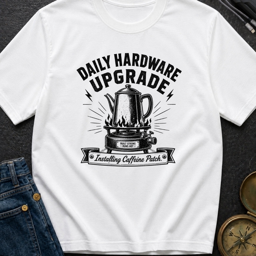 Runs On Spare Parts - T-Shirt