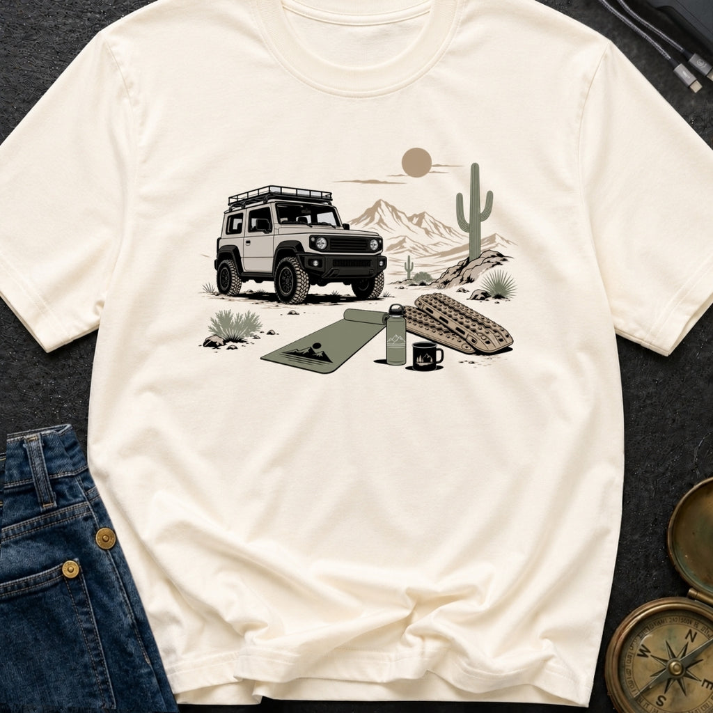 Desert Yoga Recovery Mat - T-Shirt