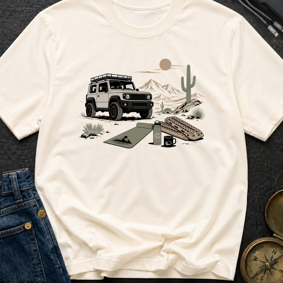 Desert Yoga Recovery Mat - T-Shirt