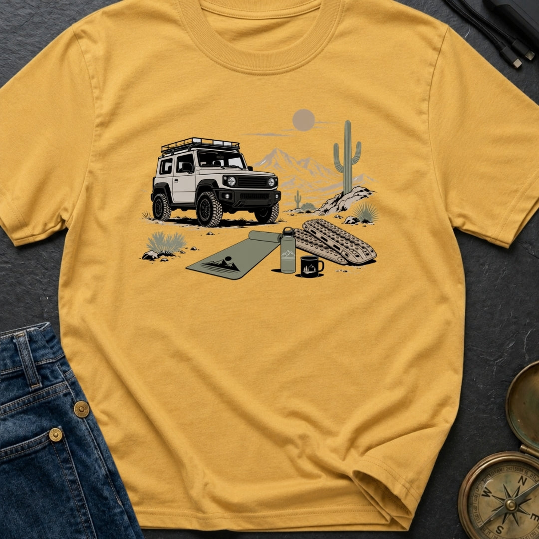 Desert Yoga Recovery Mat - T-Shirt