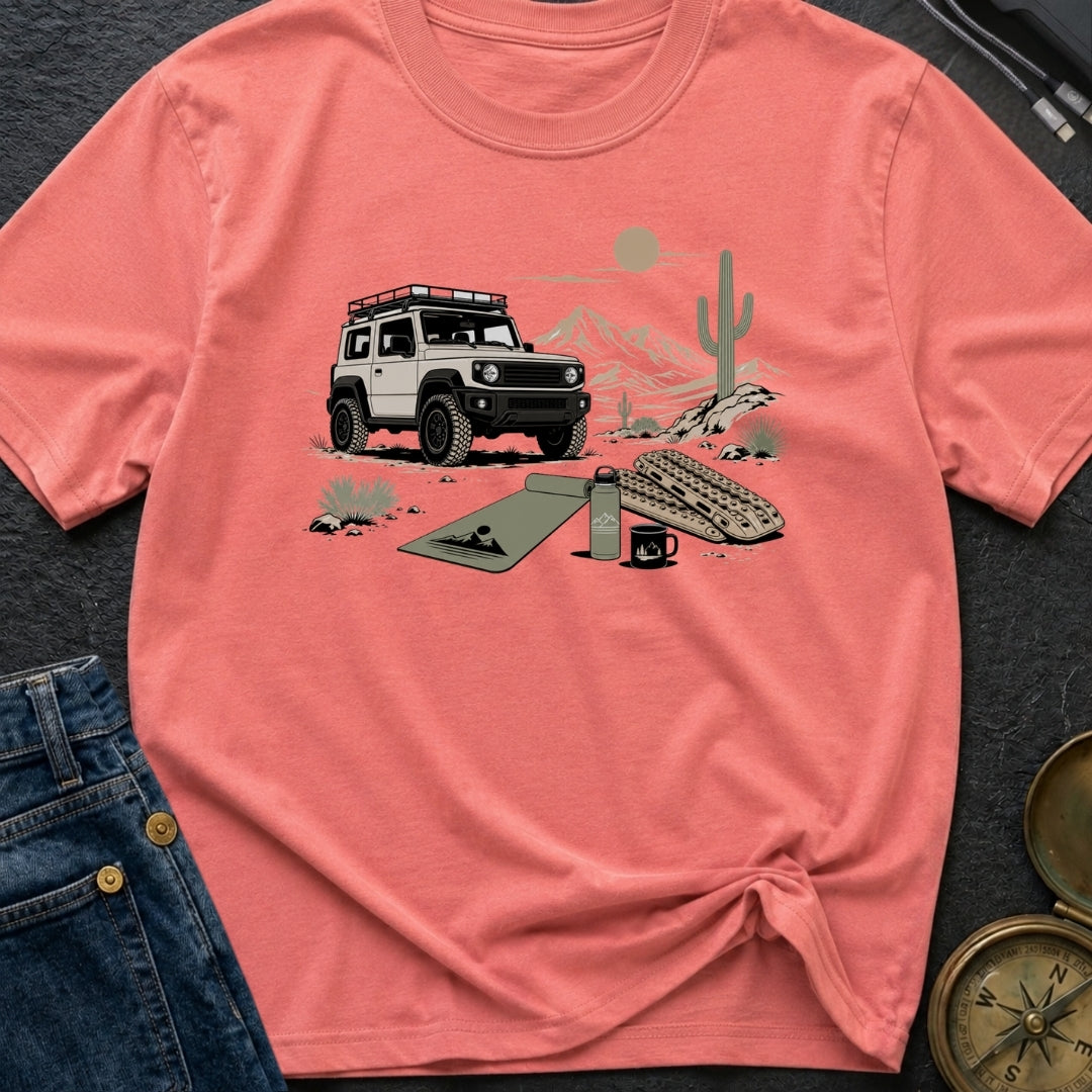 Desert Yoga Recovery Mat - T-Shirt