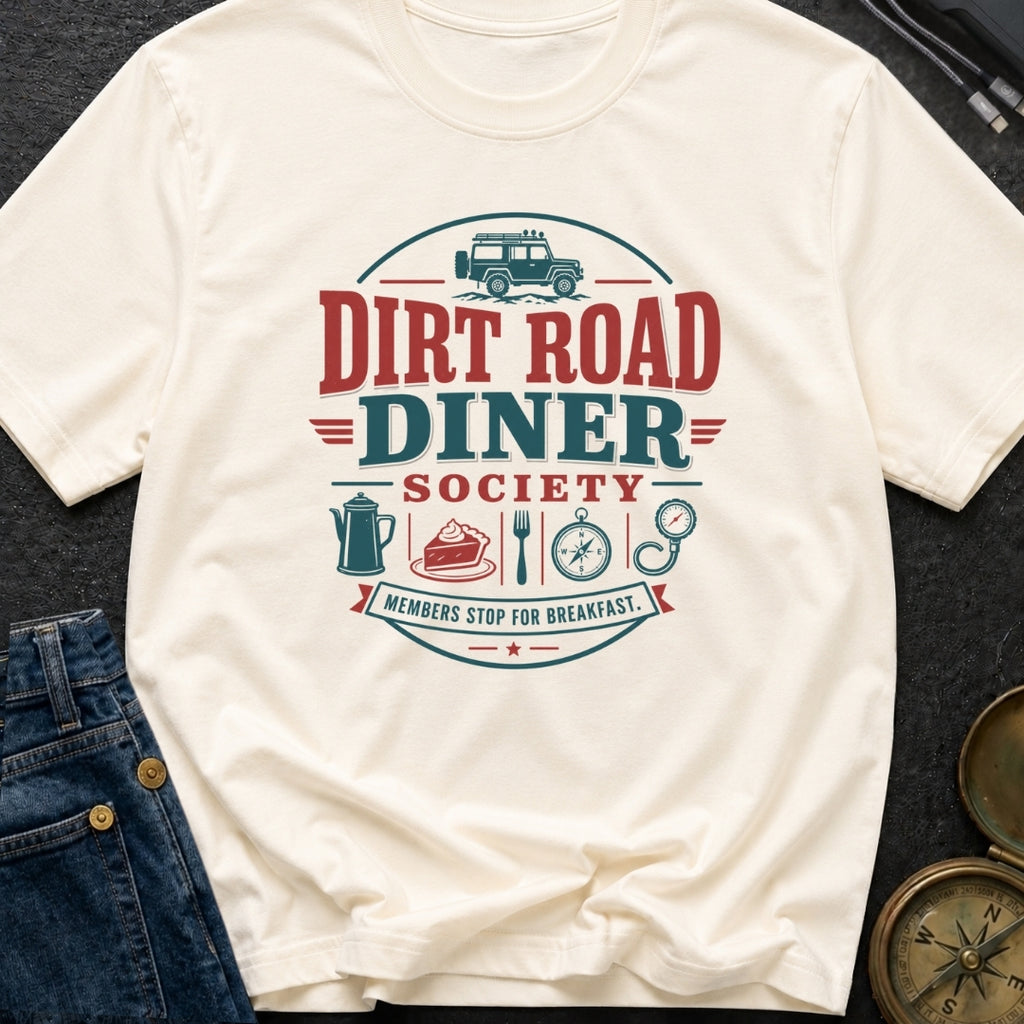 Dirt Road Diner Society - T-Shirt