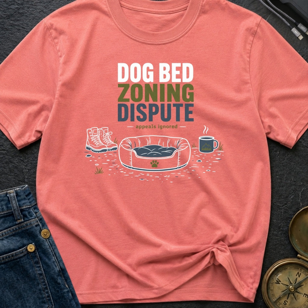 Dog Bed Zoning Dispute - T-Shirt