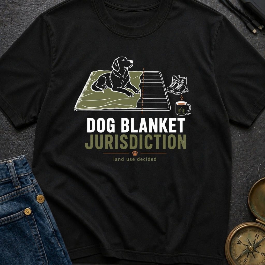 Dog Blanket Jurisdiction - T-Shirt