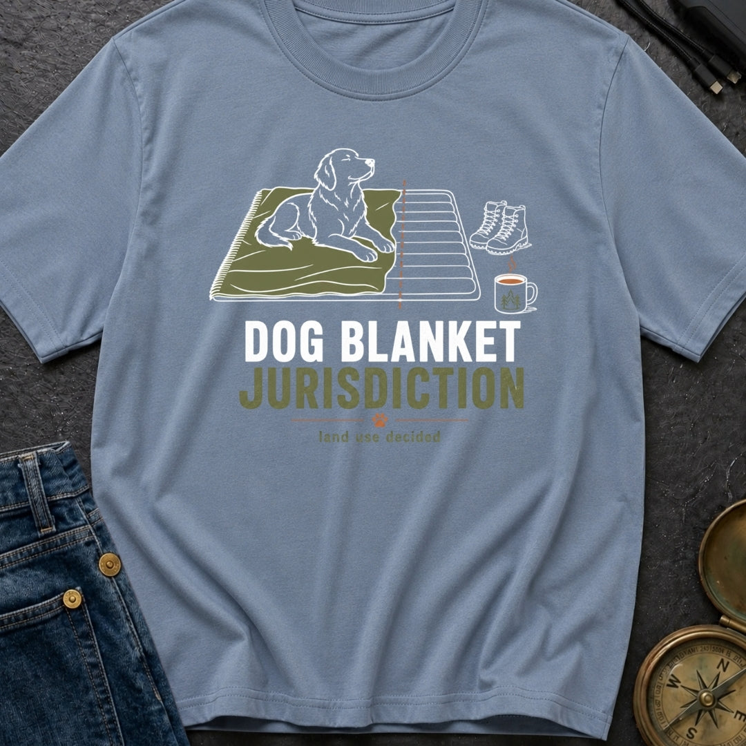 Dog Blanket Jurisdiction - T-Shirt