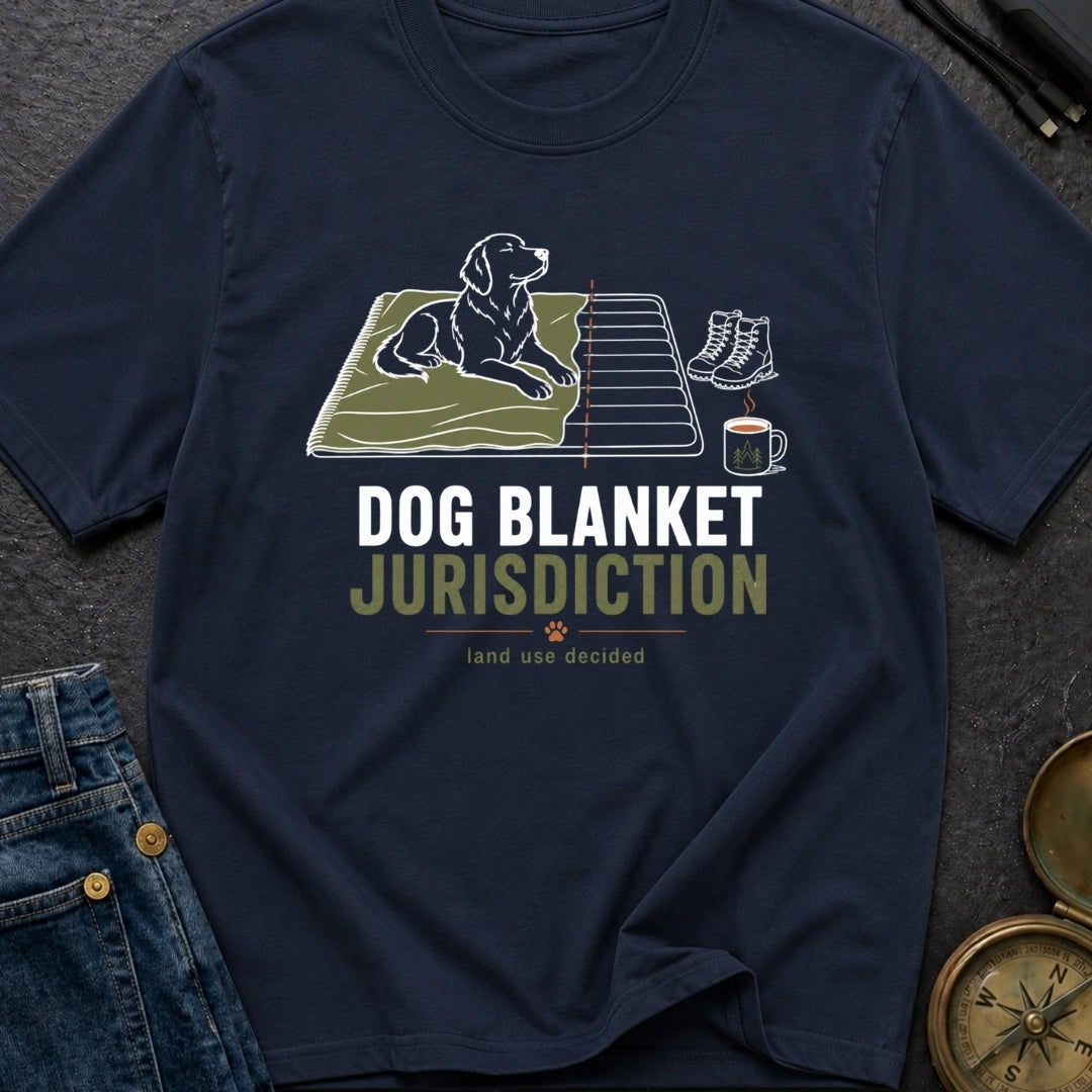 Dog Blanket Jurisdiction - T-Shirt