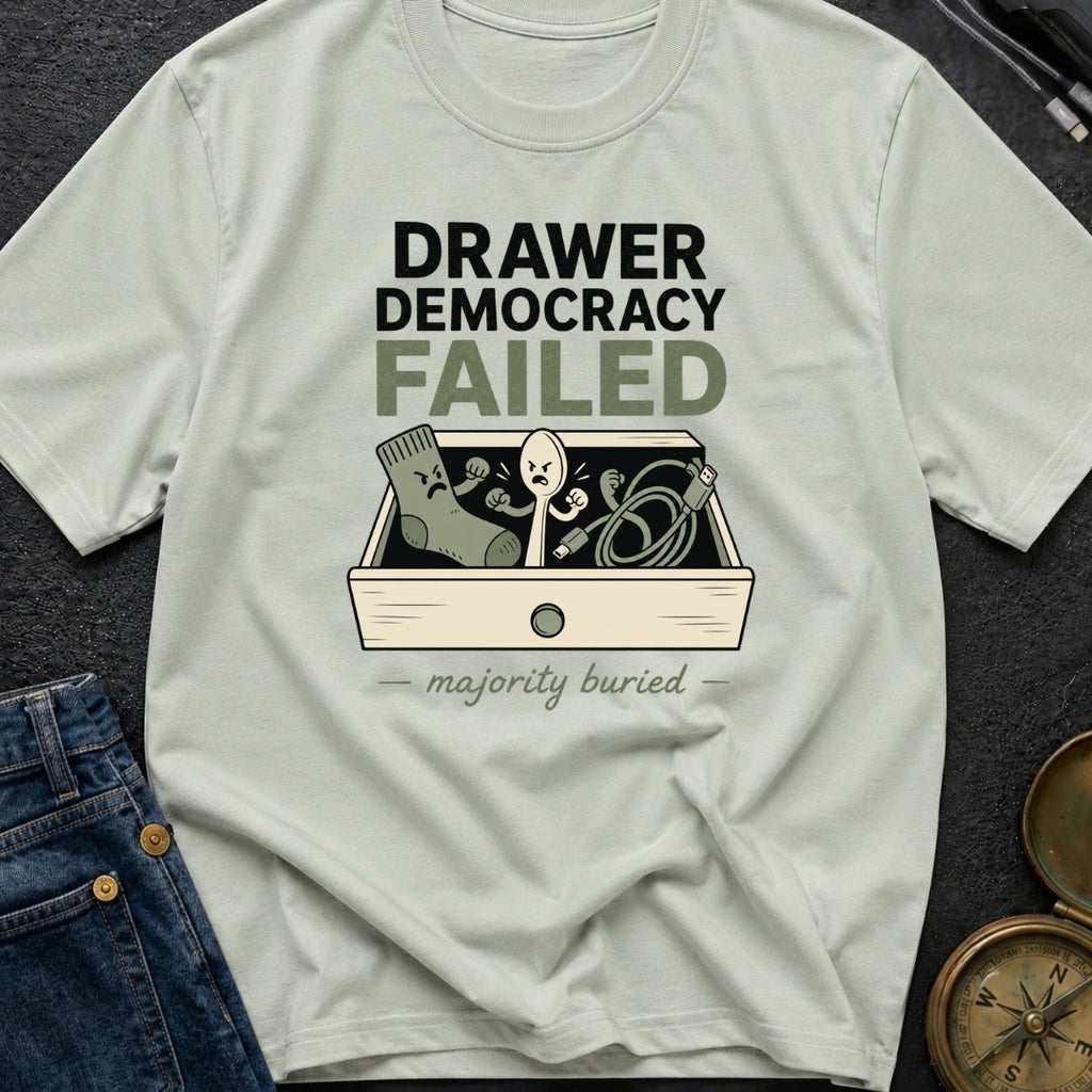 Drawer Democracy Failed - T-Shirt