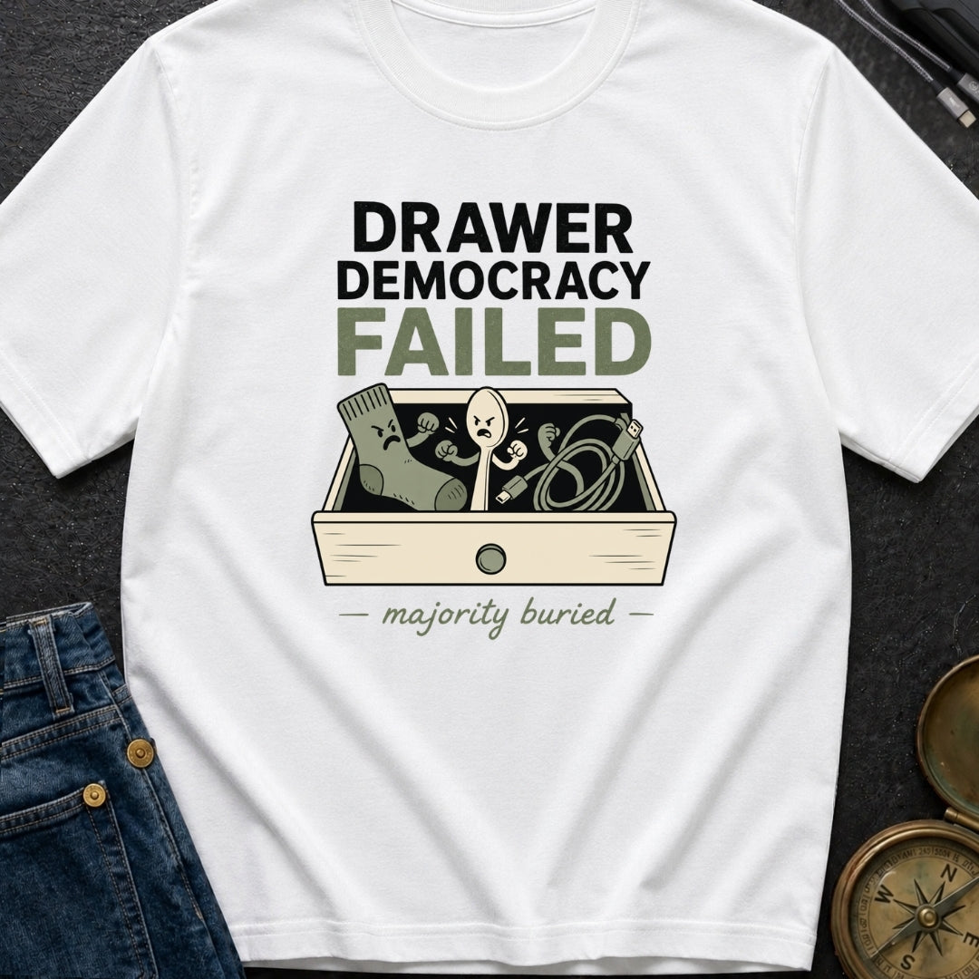 Drawer Democracy Failed - T-Shirt
