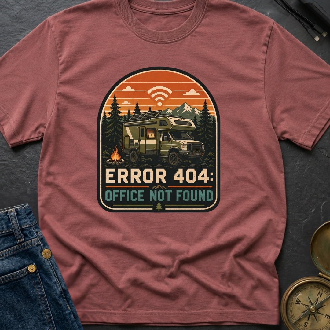 Error 404 Office Not Found - T-Shirt