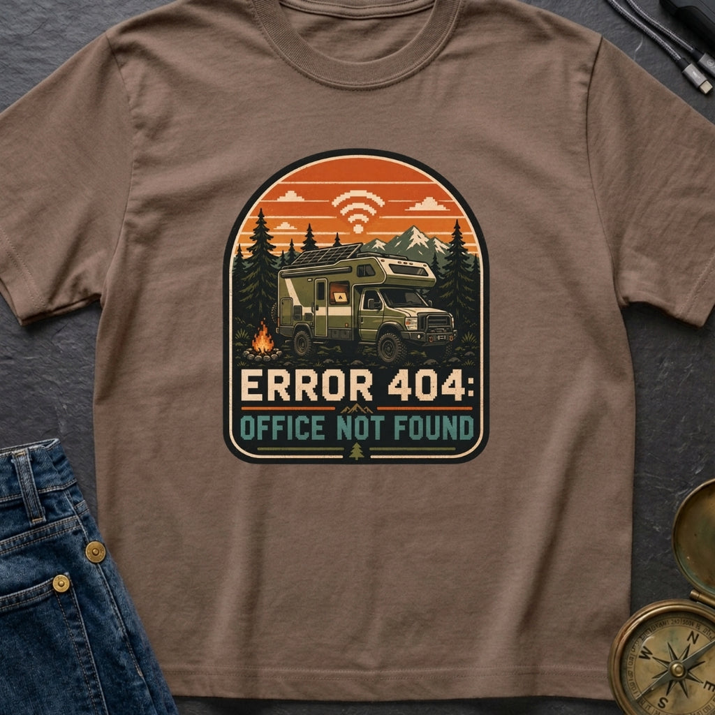 Error 404 Office Not Found - T-Shirt