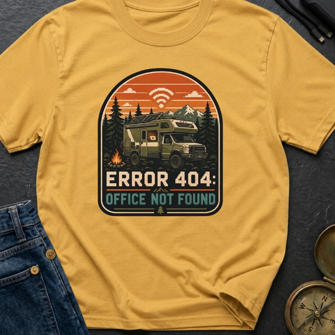 Error 404 Office Not Found - T-Shirt