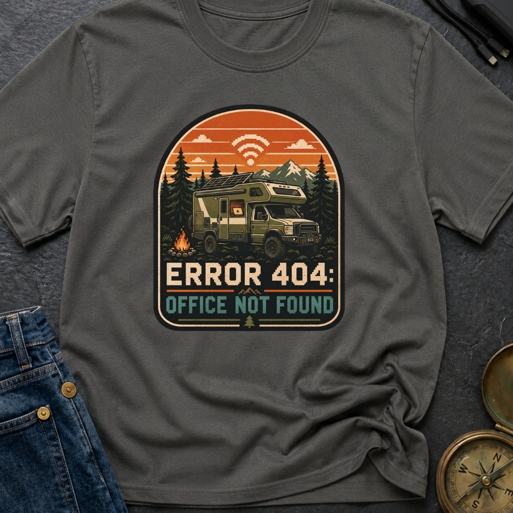 Error 404 Office Not Found - T-Shirt