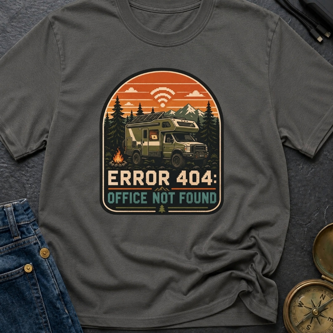 Error 404 Office Not Found - T-Shirt