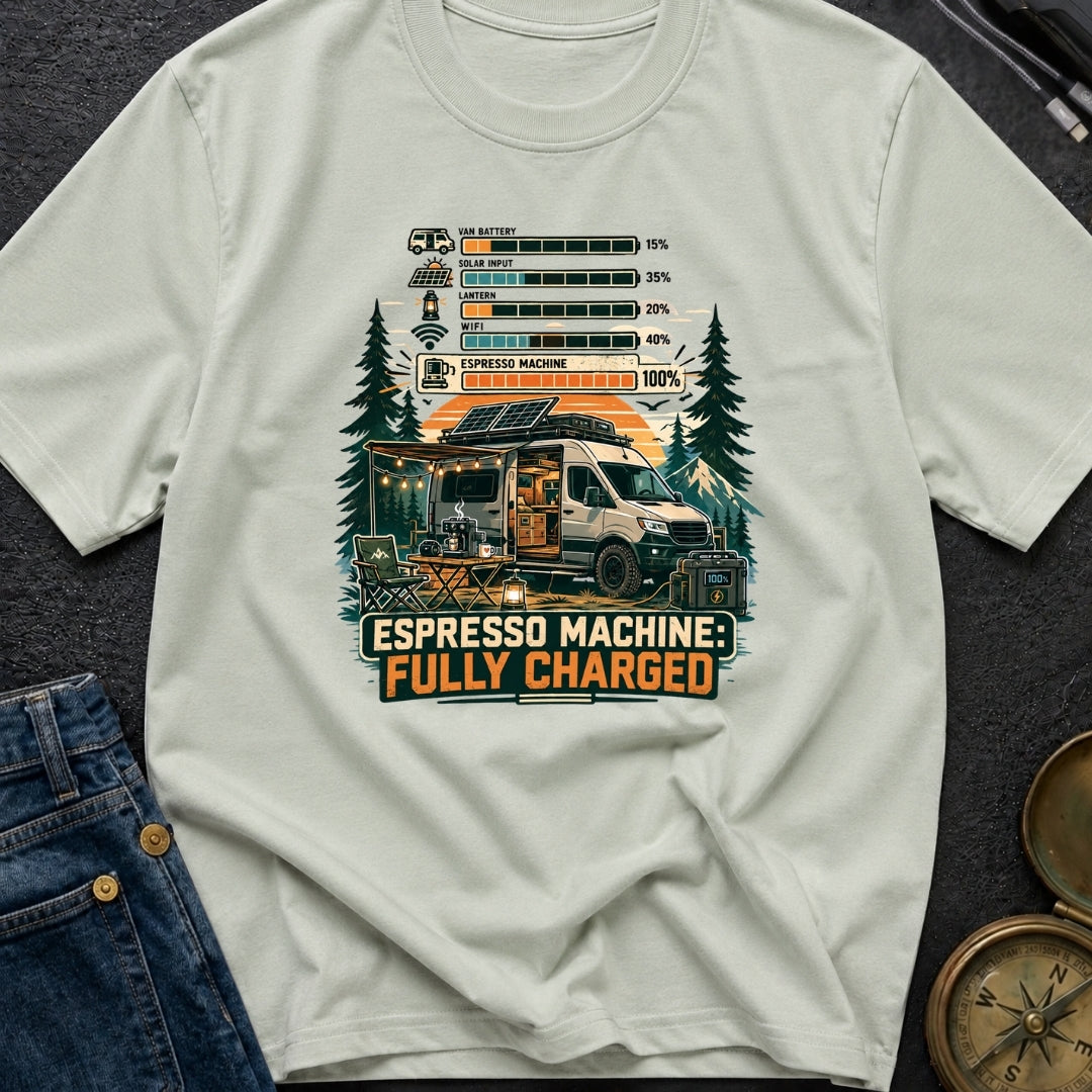 Espresso Fully Charged - T-Shirt