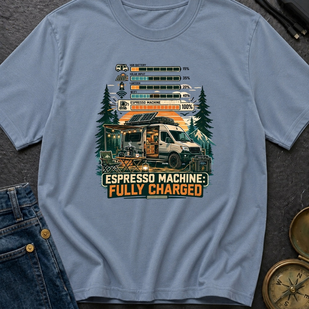 Espresso Fully Charged - T-Shirt