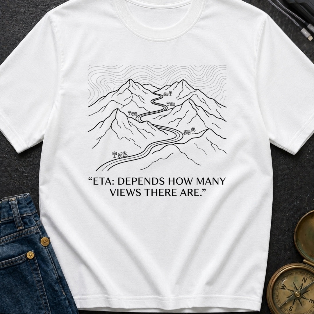 ETA Depends On Views - T-Shirt
