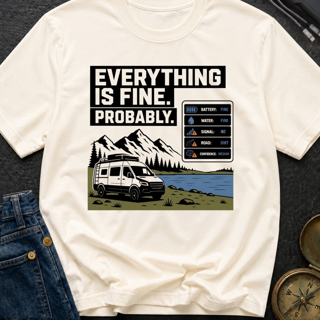 Everything Is Fine Probably - T-Shirt
