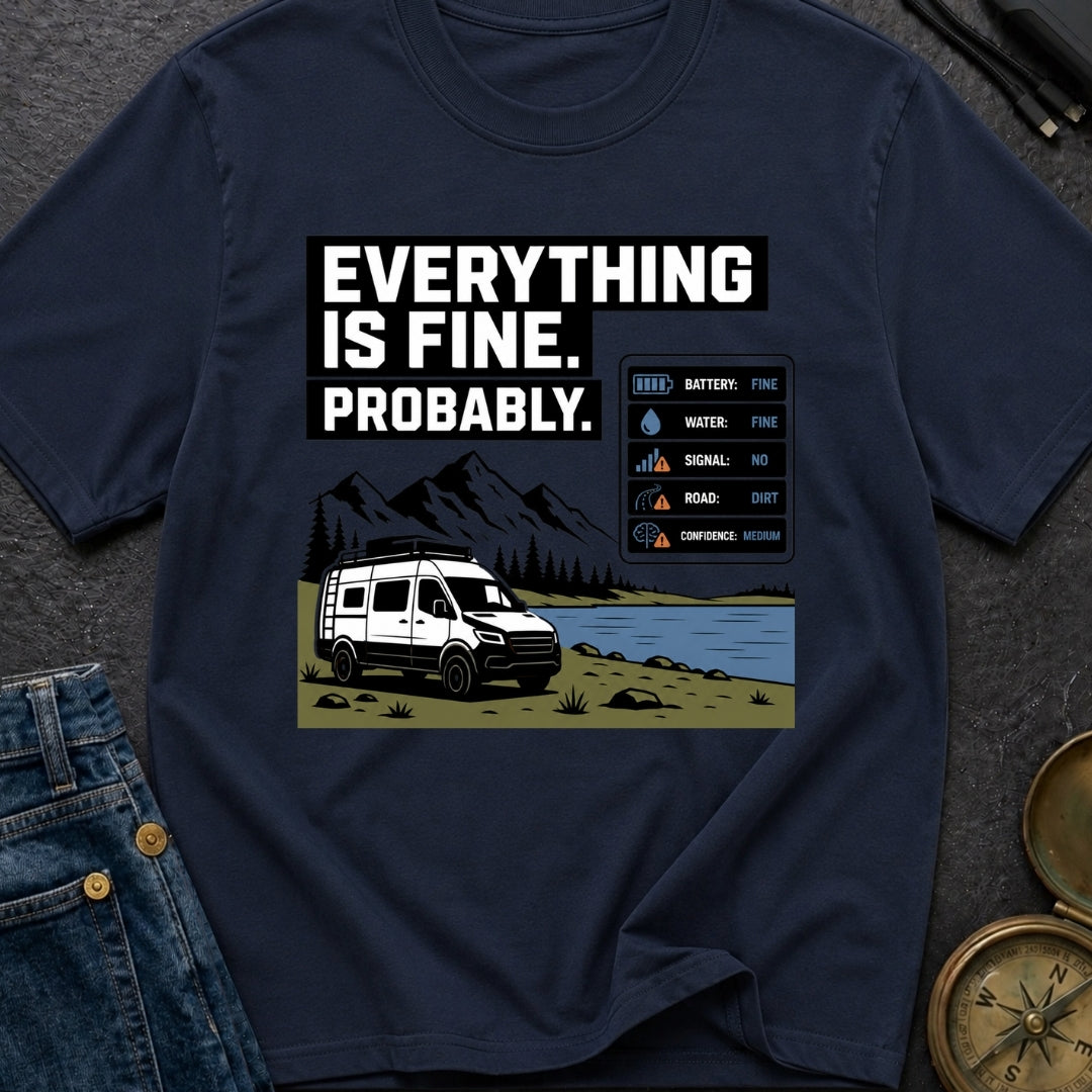 Everything Is Fine Probably - T-Shirt