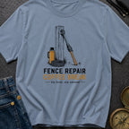 Fence Repair Coffee Break - T-Shirt