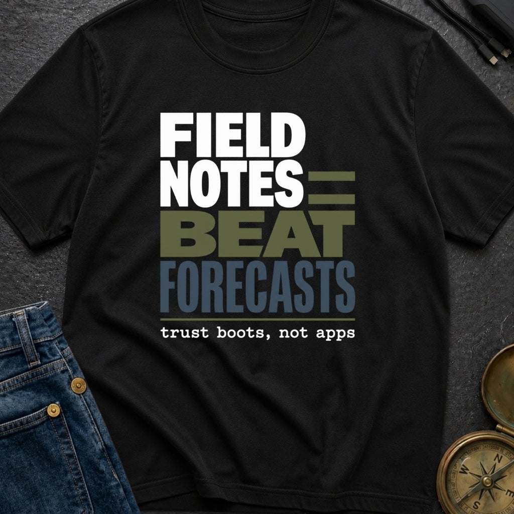 Field Notes Beat Forecasts - T-Shirt