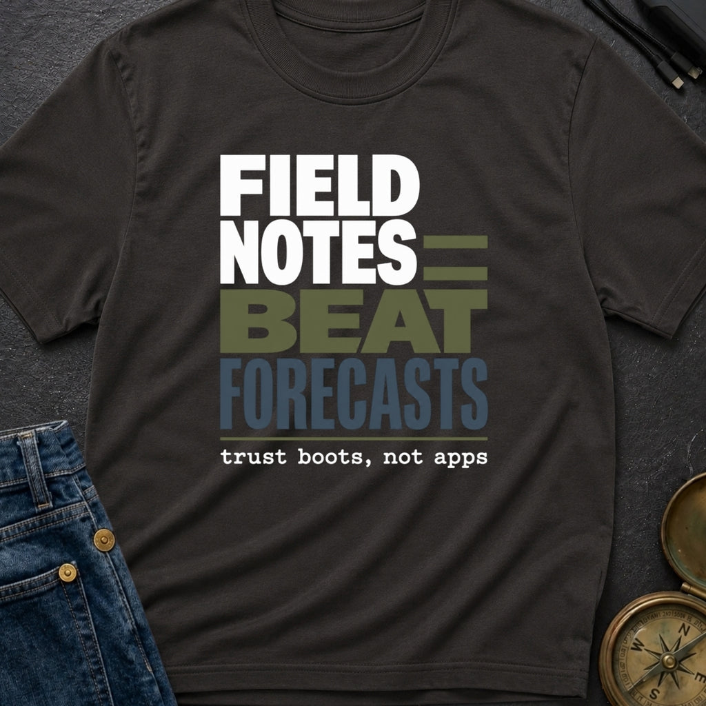 Field Notes Beat Forecasts - T-Shirt