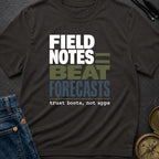 Field Notes Beat Forecasts - T-Shirt