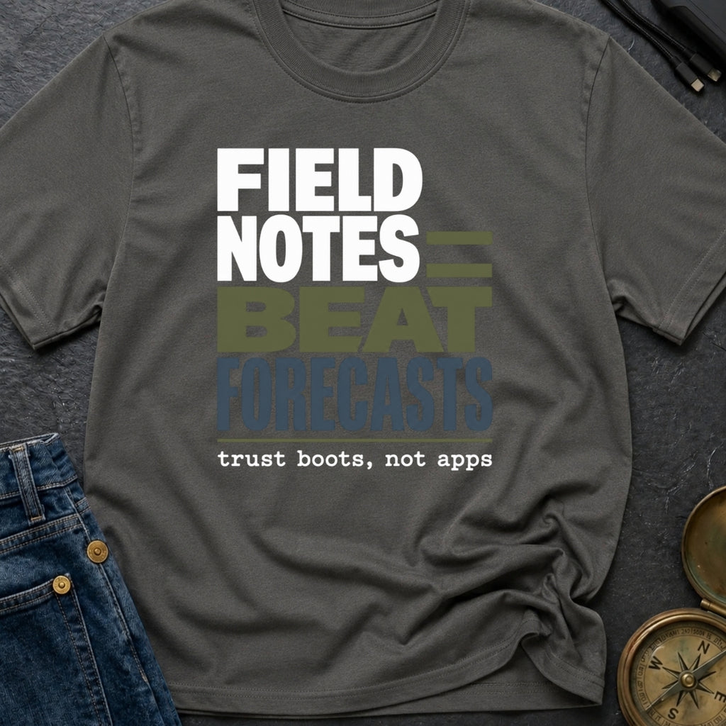 Field Notes Beat Forecasts - T-Shirt