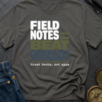Field Notes Beat Forecasts - T-Shirt