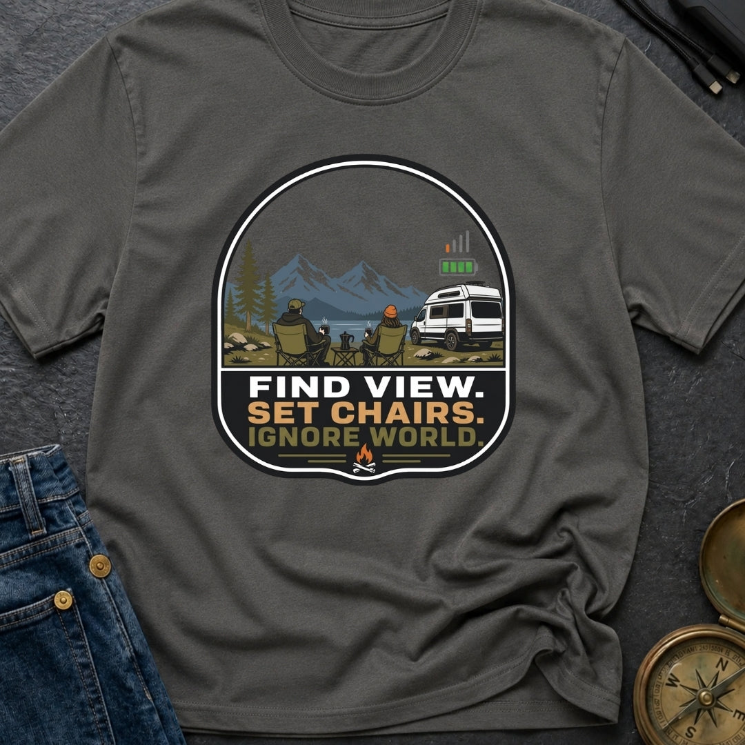 Set Chairs Ignore World - T-Shirt