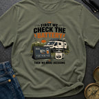 First Check The Battery - T-Shirt