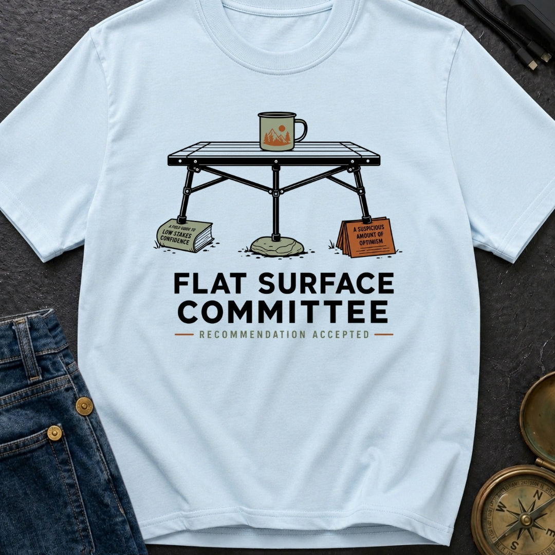 Flat Surface Committee - T-Shirt