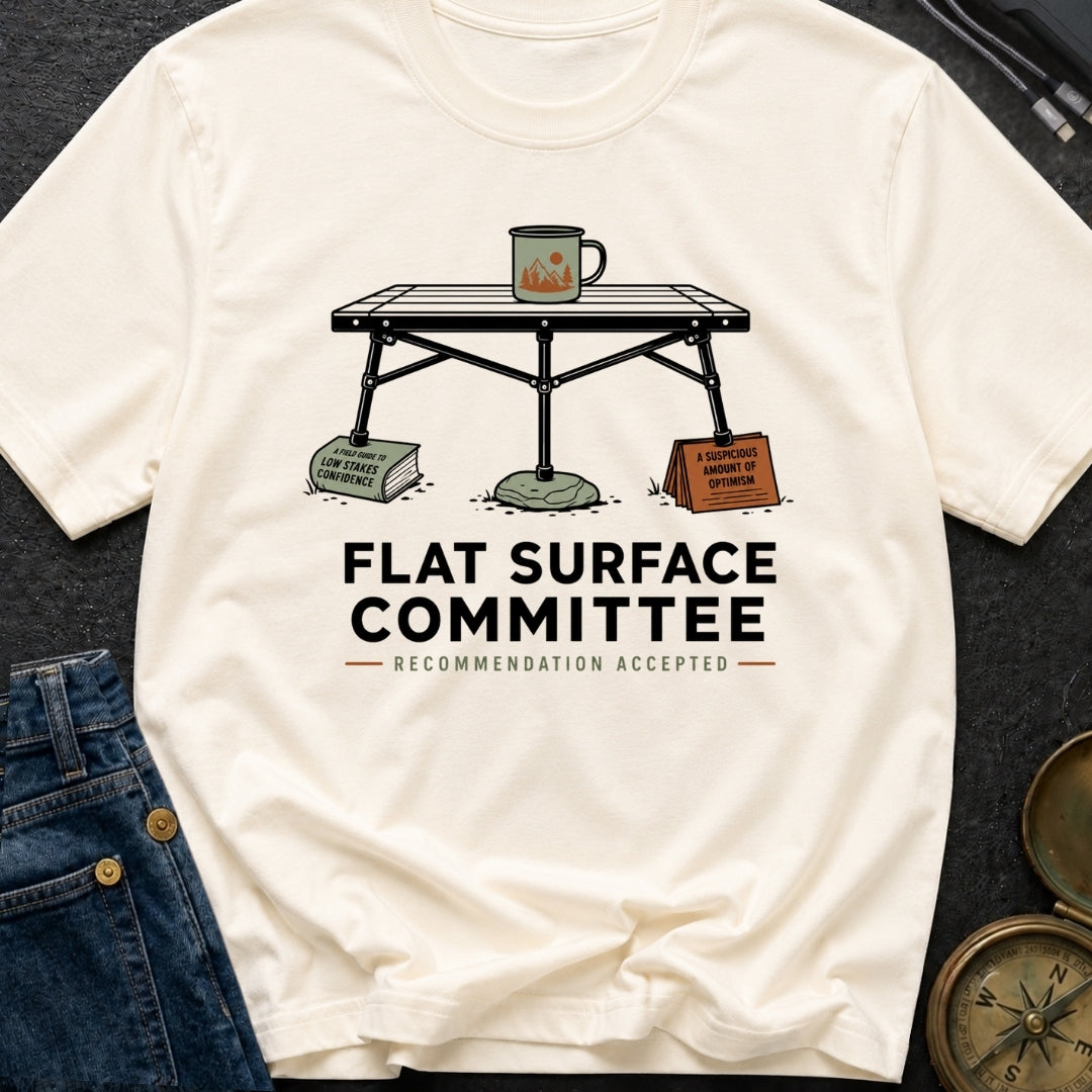 Flat Surface Committee - T-Shirt