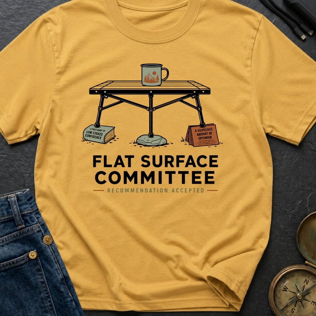 Flat Surface Committee - T-Shirt