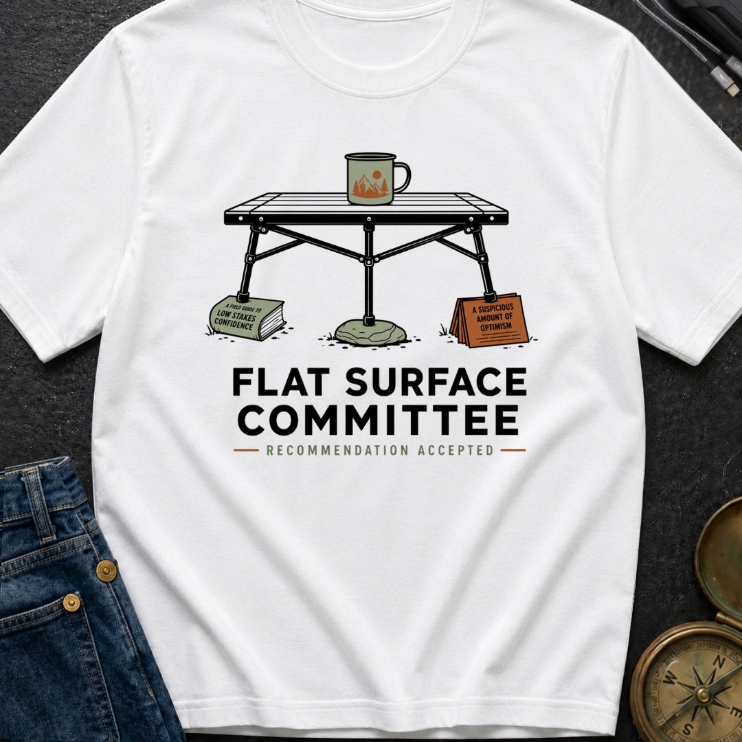 Flat Surface Committee - T-Shirt
