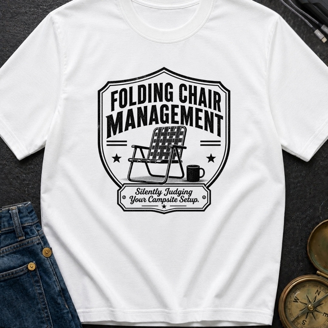 Chief Folding Officer - T-Shirt