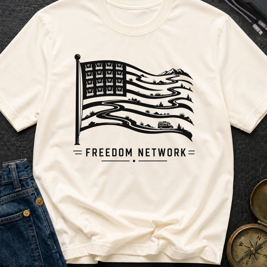 Roam Free Network - T-Shirt