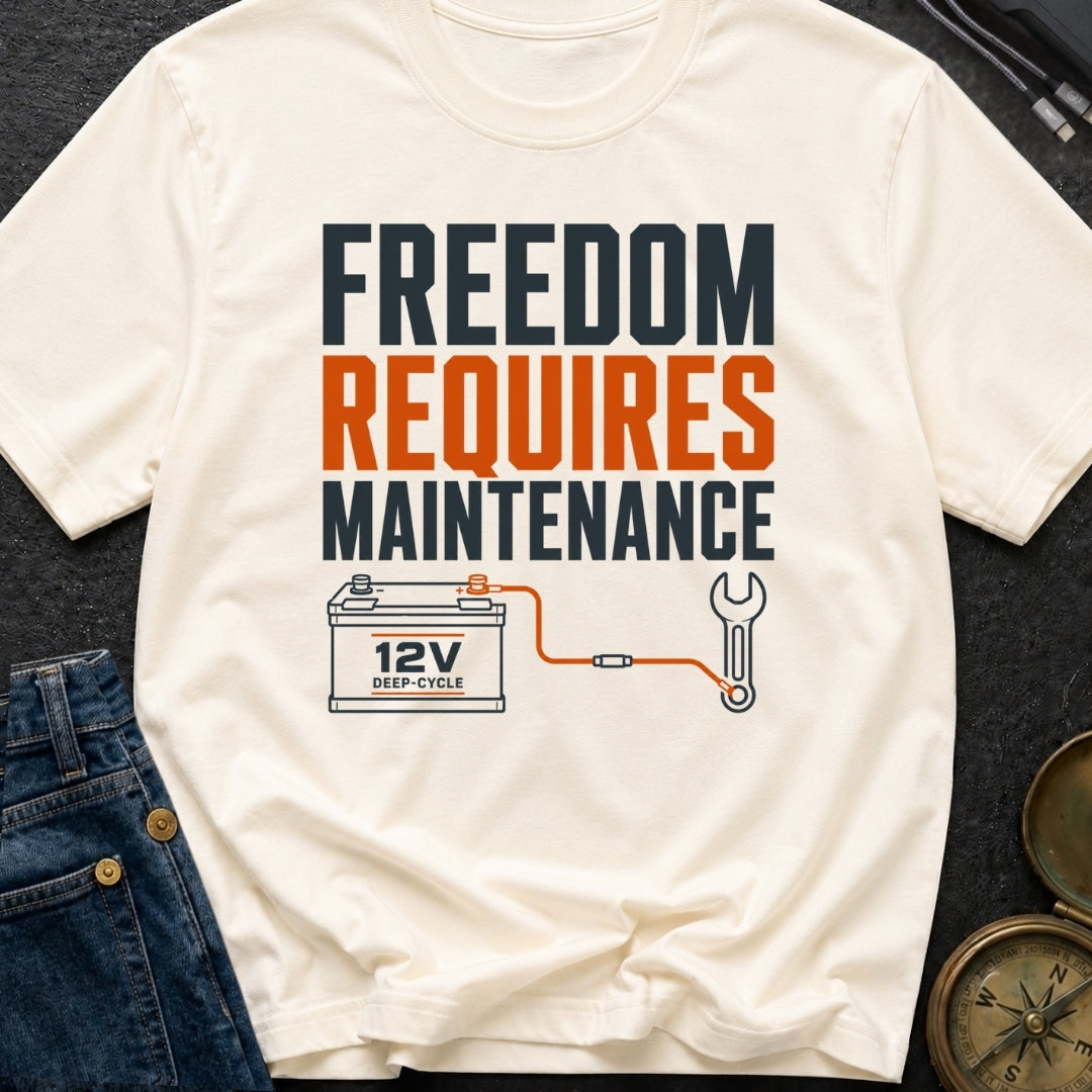 Freedom Under Maintenance - T-Shirt