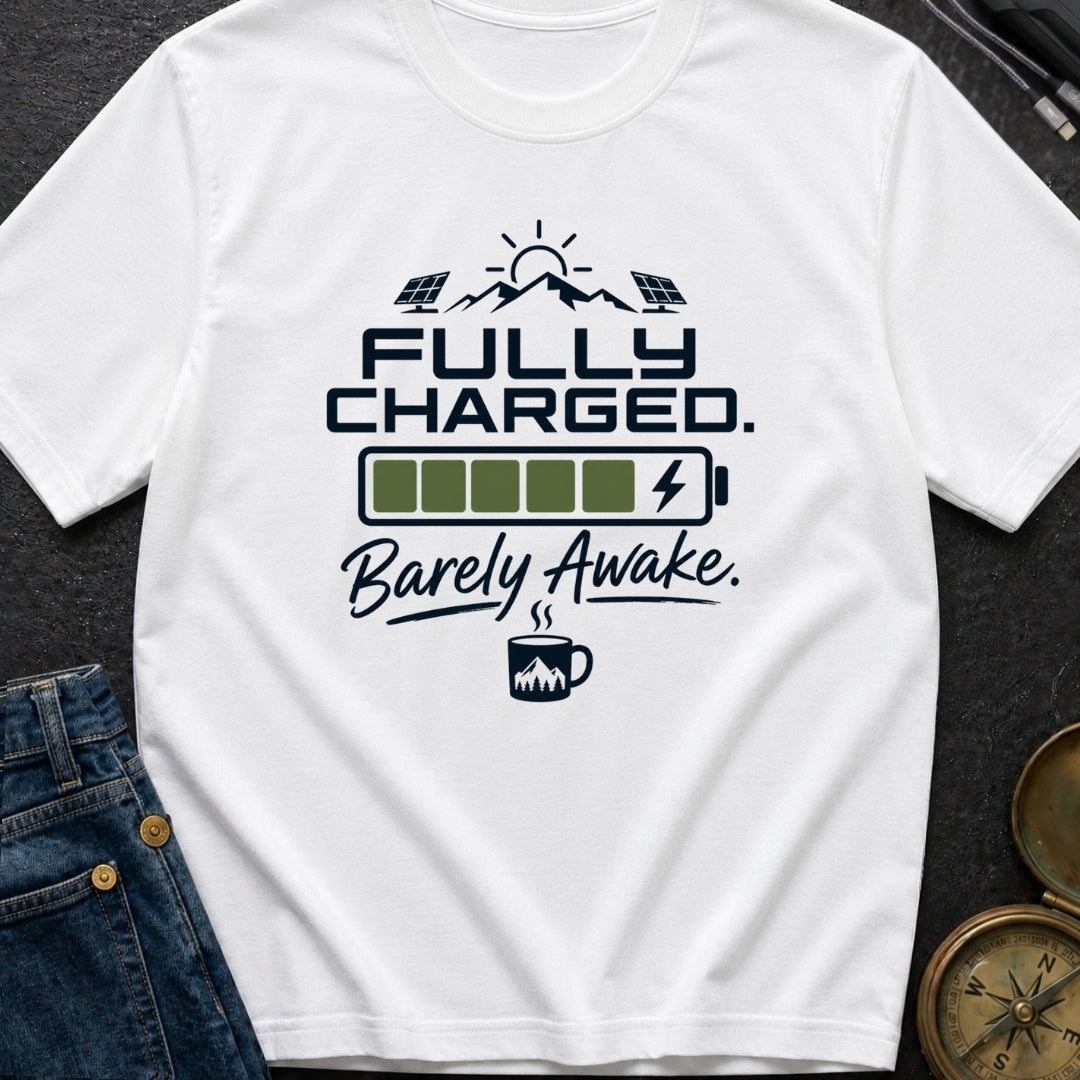 Wired And Tired - T-Shirt