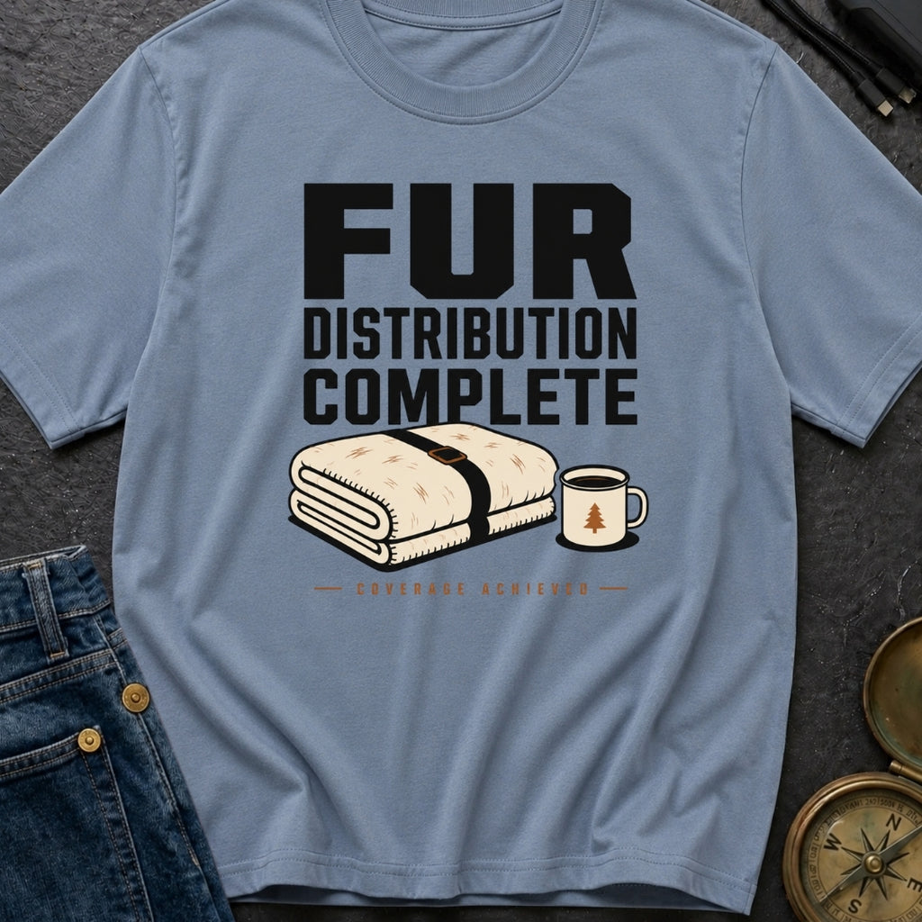 Fur Distribution Complete - T-Shirt
